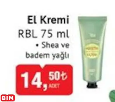 RBL EL KREMİ RBL EL KREMİ